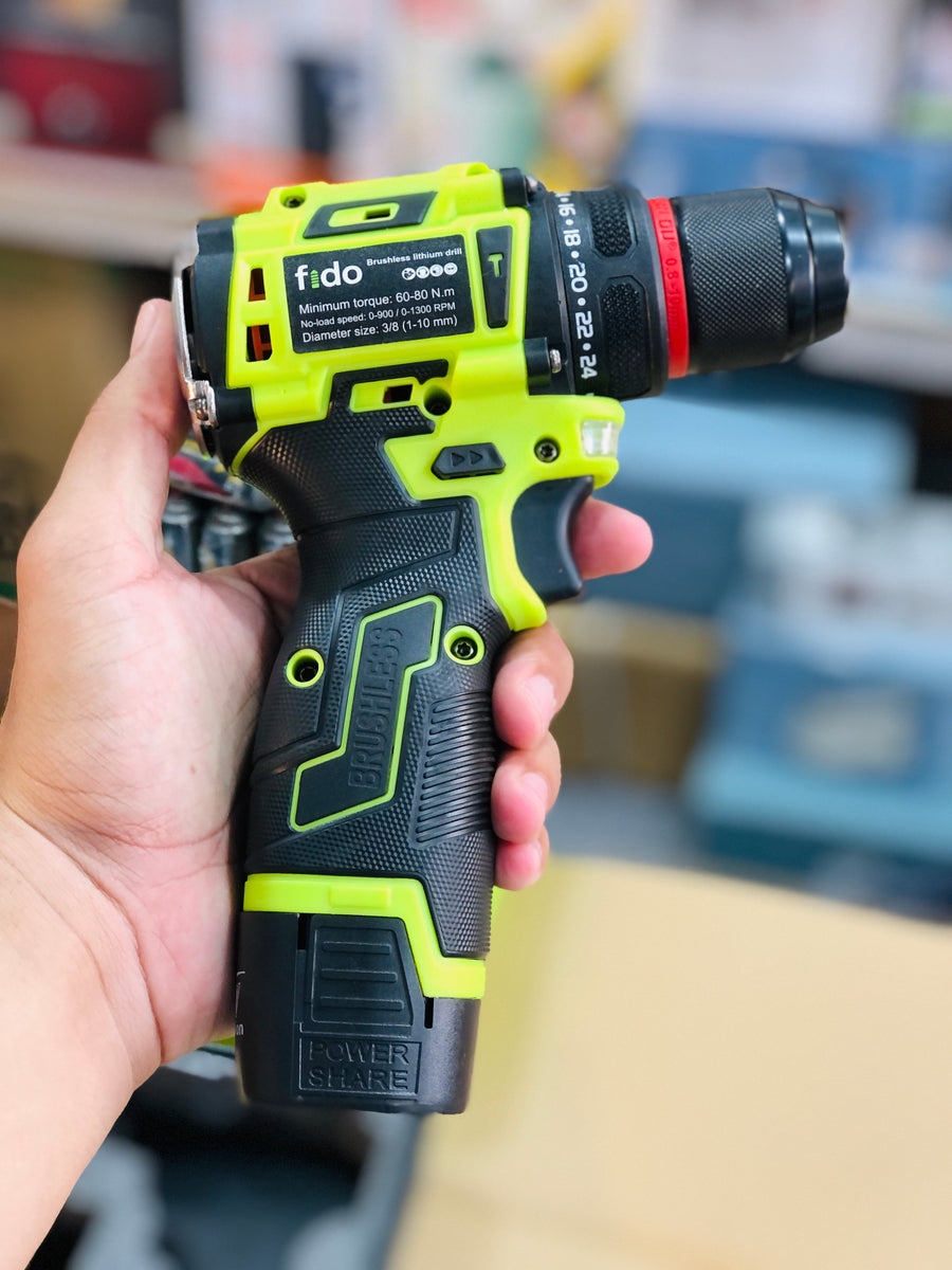 FIDO Rechargeable 21V Drill Set - GM Electronic