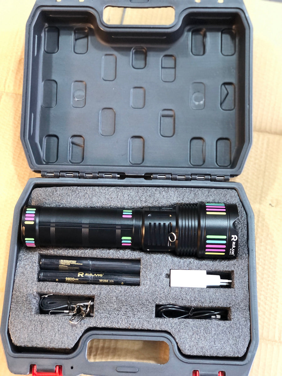 Ruilang Zoom White Laser Flashlight Torch RL-W512 - GM Electronic