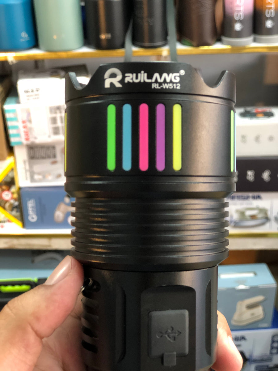 Ruilang Zoom White Laser Flashlight Torch RL-W512 - GM Electronic