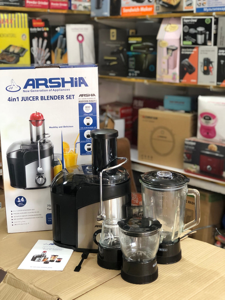 Arshia 4 in 1 Food Factory Set AS2006-5501 Quetta Imports