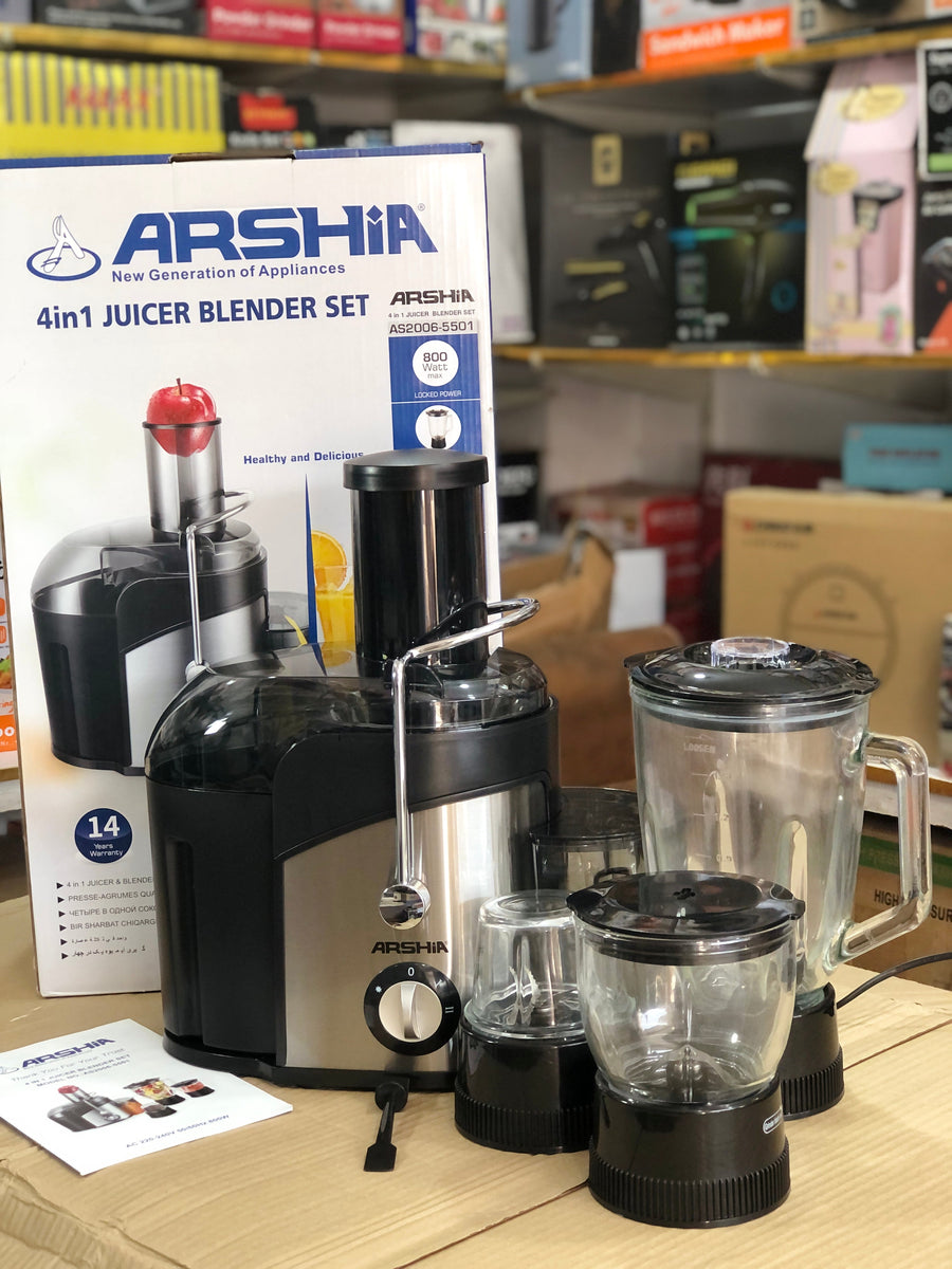 Arshia 4 in 1 Food Factory Set AS2006-5501 Quetta Imports