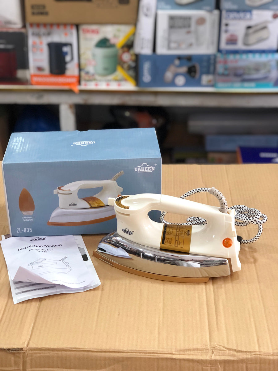Uakeen Electric Dry Iron ZL-835 Quetta Imports
