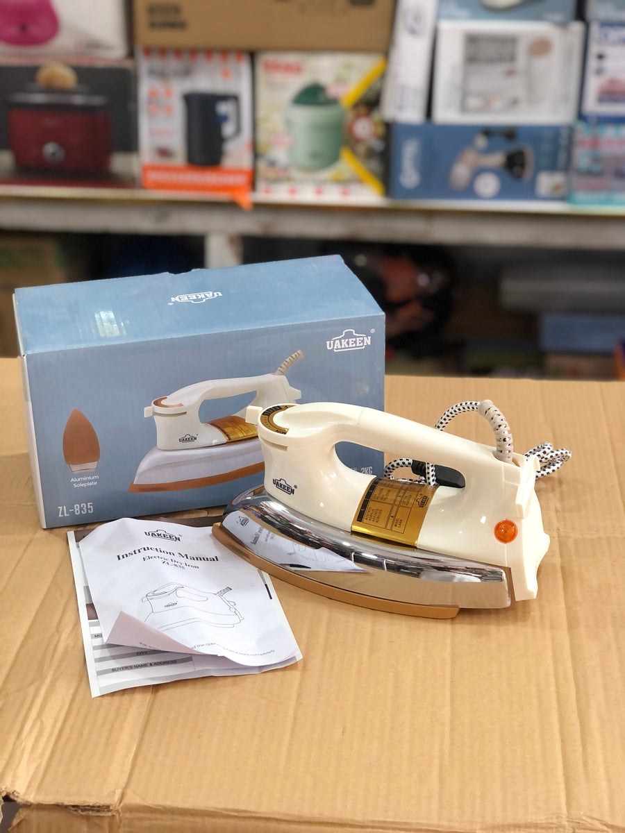 Uakeen Electric Dry Iron ZL-835 Quetta Imports