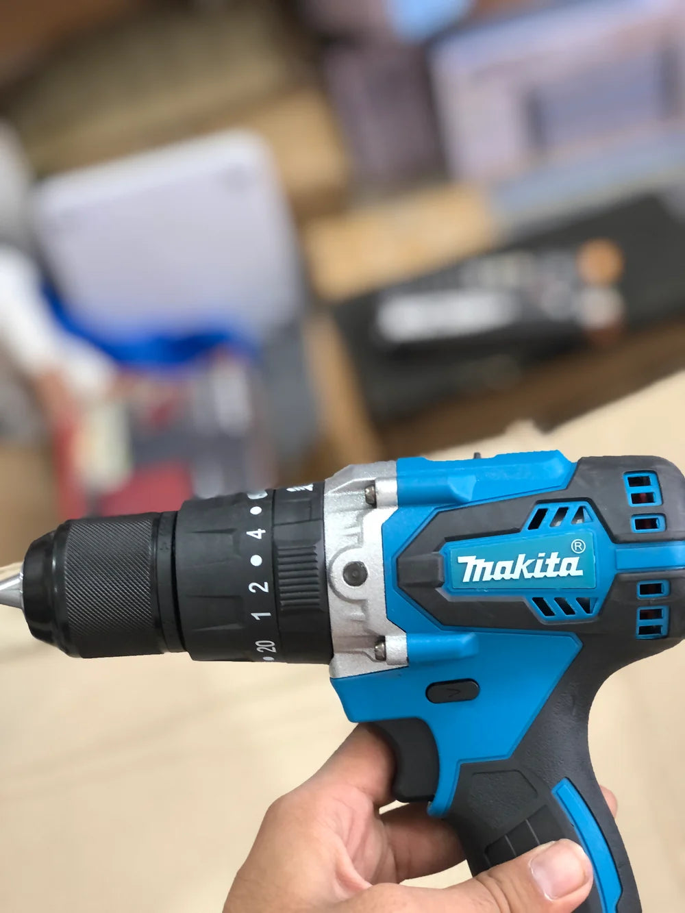 Makita Style HP002G 44V Cordless Impact Hammer Drill Kit (2x XGT 6.0Ah Li-Ion Batteries, Charger, Side Handle & Accessory Set)