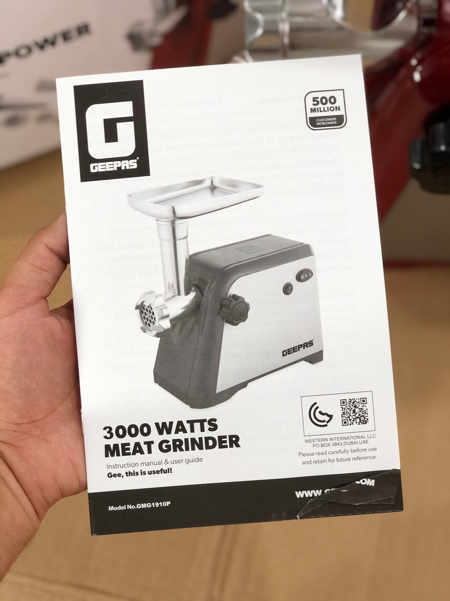 Geepas Meat grinder Gmg-1910 Quetta Imports