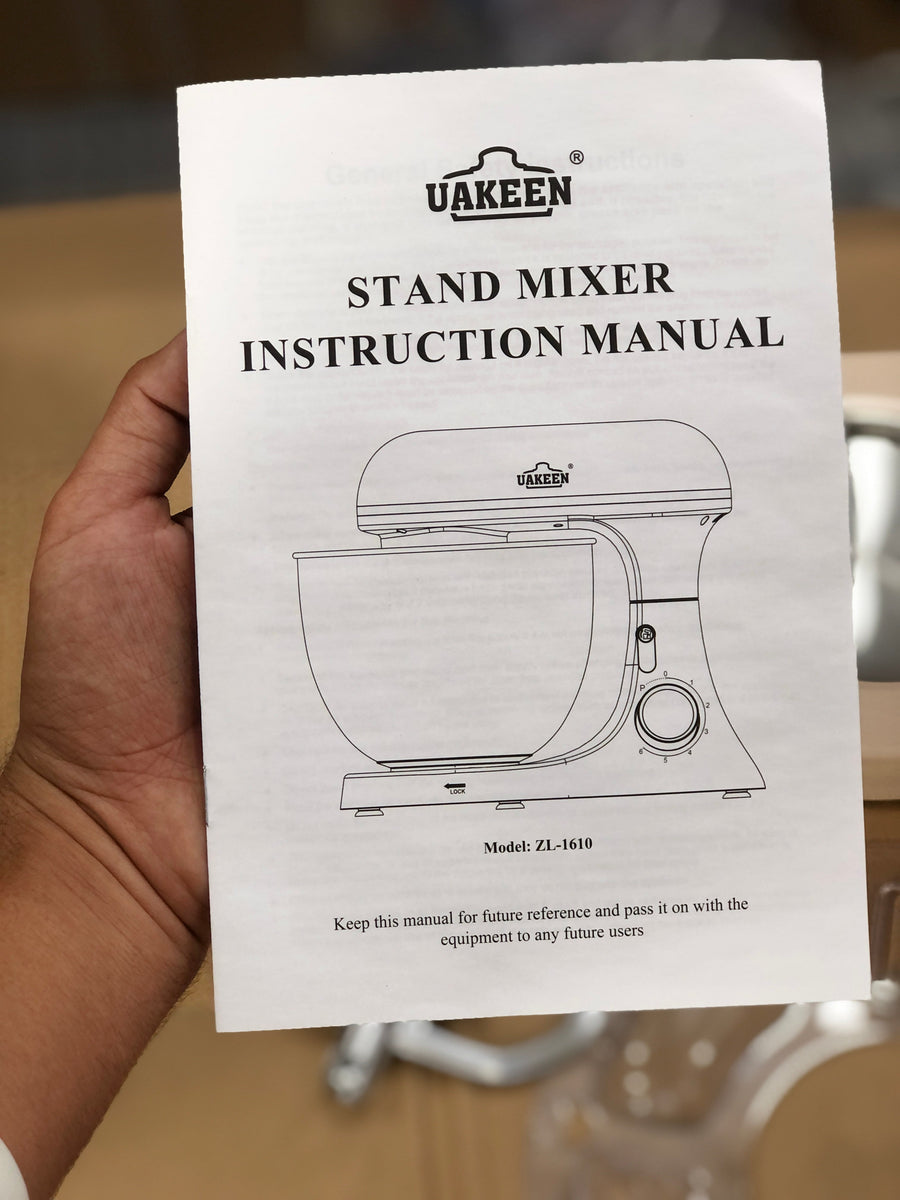 Uakeen 8L Stand Mixer ZL-1610 Quetta Imports