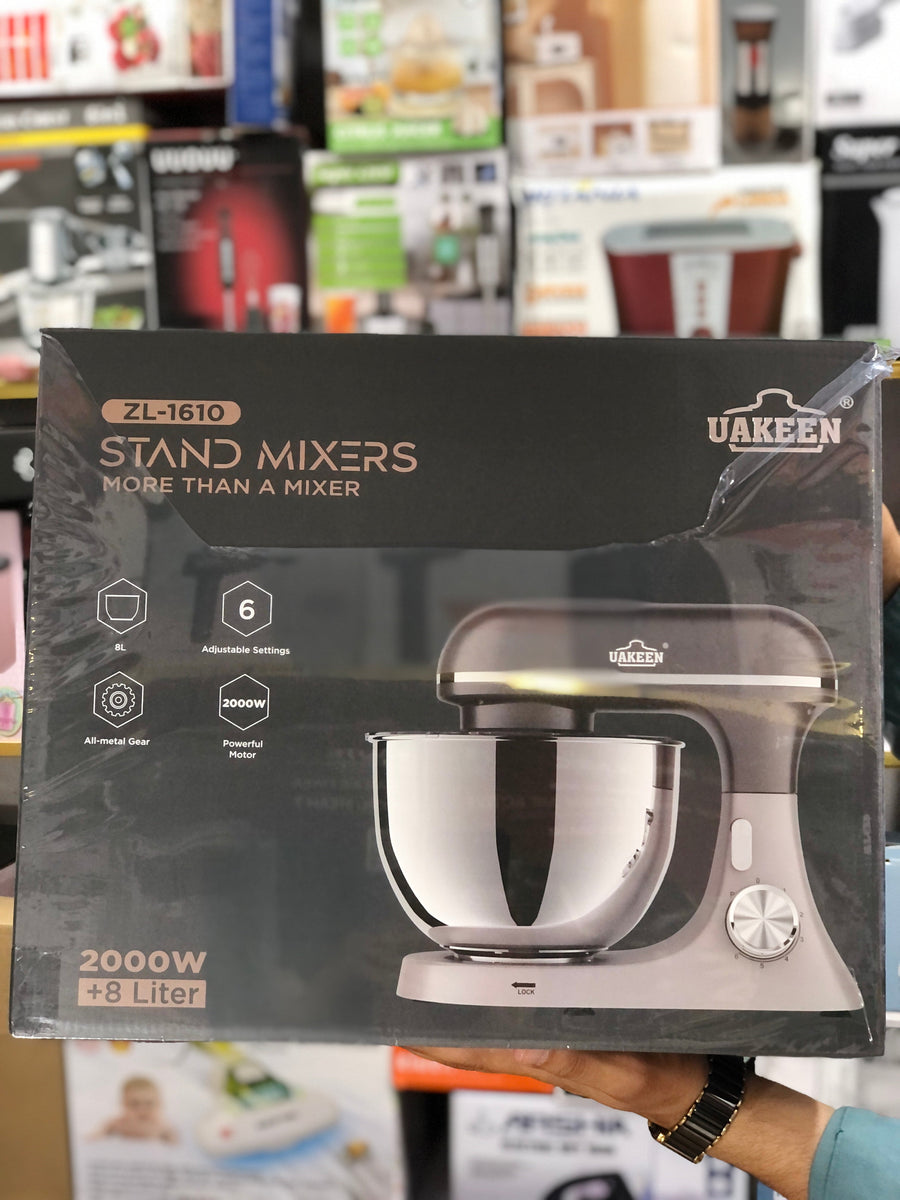 Uakeen 8L Stand Mixer ZL-1610 Quetta Imports
