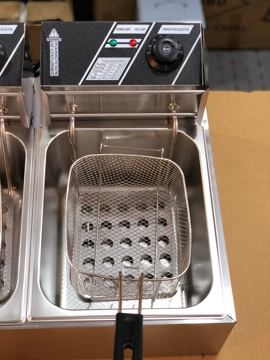 Avinas Double 6.8L+6.8L Deep Fryer AV-668y Quetta Imports