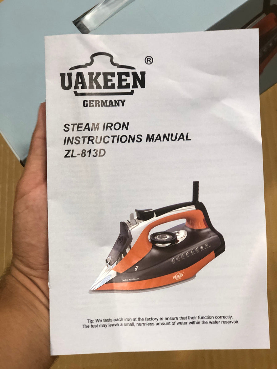 Uakeen Steam Iron ZL-812B G.M Electronices
