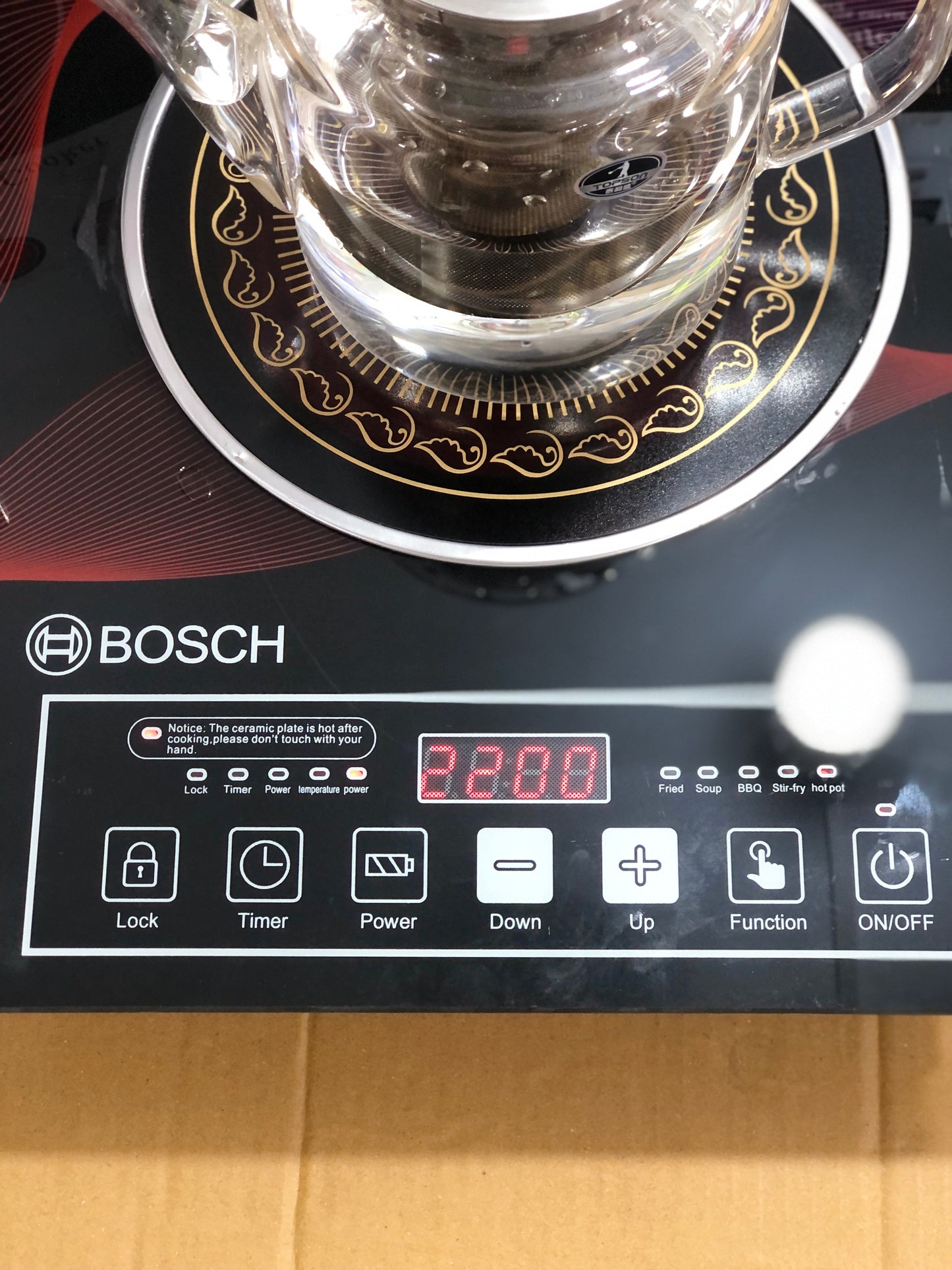 Bosch RBK-12 Infrared Cooker 2200W
