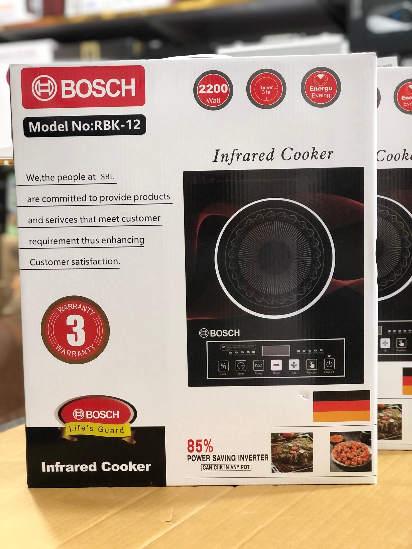 Bosch RBK-12 Infrared Cooker 2200W