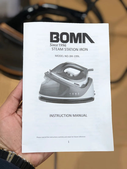 BOMA BM-199L 2400W Pressure Steam Electric Iron