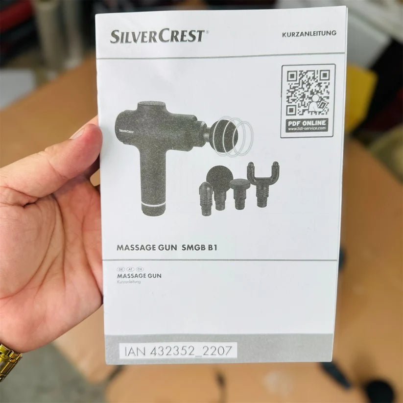 SilverCrest SMGB C2 - Deep Muscle & Fascia Massage Gun