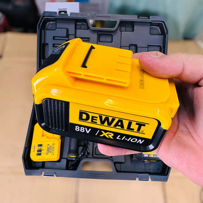 DeWalt Style 88V Cordless Rotary SDS Hammer Drill Kit (2x XR Li-Ion Batteries, DCH263 Charger & Carry Case)