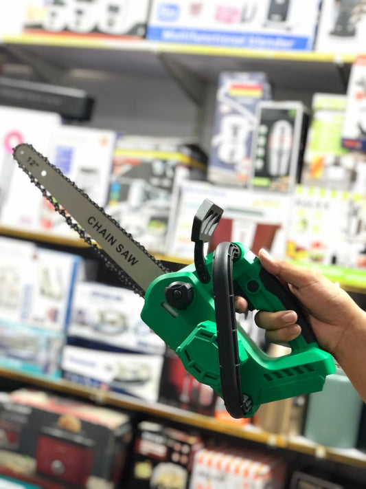 12-Inch Cordless Brushless Chainsa Kit with 2x 68V Lithium-Ion Batteries, Charger & Carrying Case
