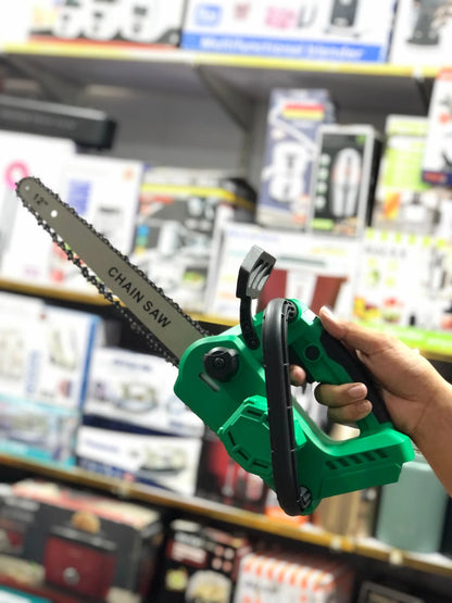12-Inch Cordless Brushless Chainsa Kit with 2x 68V Lithium-Ion Batteries, Charger & Carrying Case