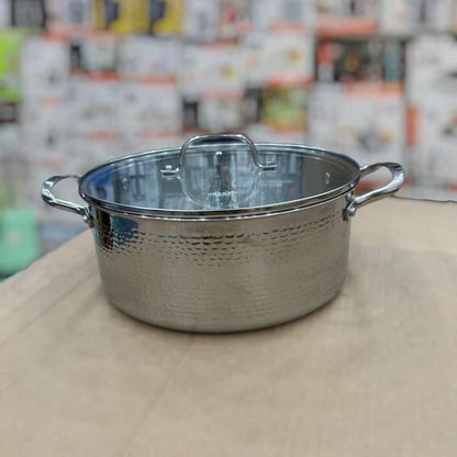 UAKEEN VK-56 Triply Stainless Steel Cookware Set – 9 Pcs