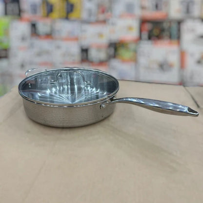 UAKEEN VK-56 Triply Stainless Steel Cookware Set – 9 Pcs