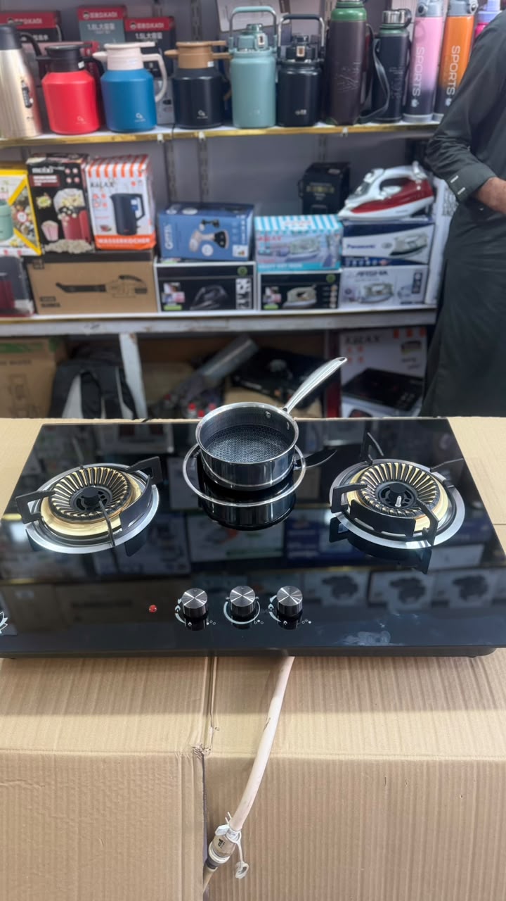 Imported 3in 1 Stove Electric + Gas - GM Electronic