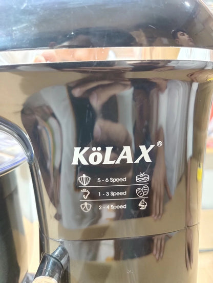 KÖLAX 2000W LED Electric Stand Mixer with 7.8L Stainless Steel Bowl – Heavy Duty Planetary Dough Mixer (Art.-Nr. 709181