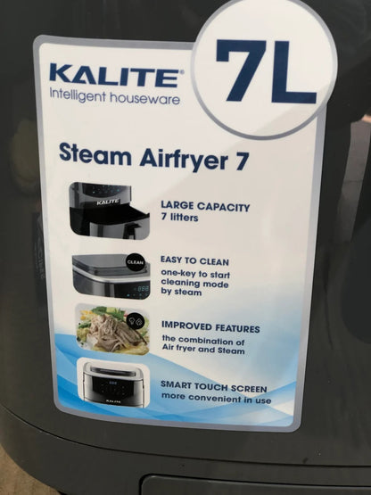 KALITE Steam Air Fryer 7L – Model Steam 7 | Digital Touch Panel Healthy Fryer