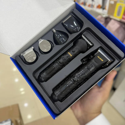 Glaker 6-in-1 Beard Trimmer & Hair Clipper Set (Model: JM-700UU-6 / C51)