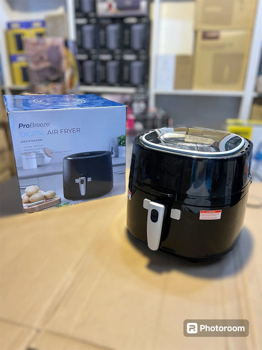 ProBreeze Digital Air Fryer 6.5L – 1800W Oil-Free Healthy Cooking