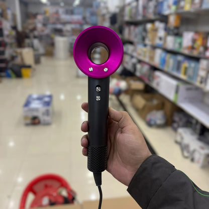 Leafless Hair Drier - Powerful Digital Motor Fast Drying Hair Dryer