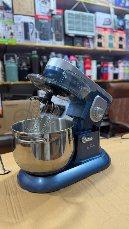 Karaca ProChef GM-M081C 1600W Stand Mixer | 8L Stainless Steel Bowl | 10-Speed Kitchen Food Mixer for Dough, Cake & Baking