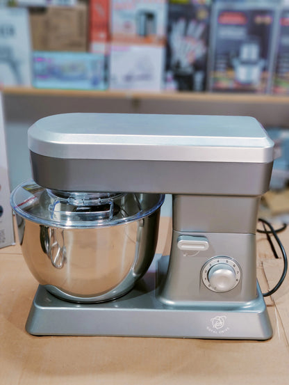 ROYAL SWISS 1500W Electric Stand Mixer with 6.3L XL Stainless Steel Bowl – 10 Speed Food Mixer (Model SL-9818B)