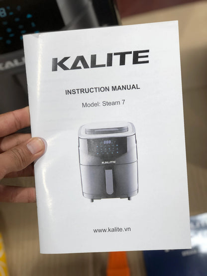 KALITE Steam Air Fryer 7L – Model Steam 7 | Digital Touch Panel Healthy Fryer