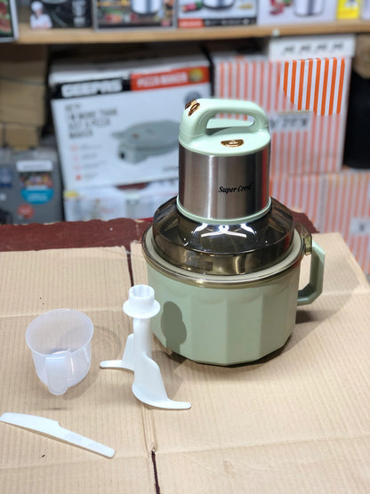 Super Crest 2-in-1 Meat Grinder & Stand Mixer – 6L, 2500W, Model SCT-2038