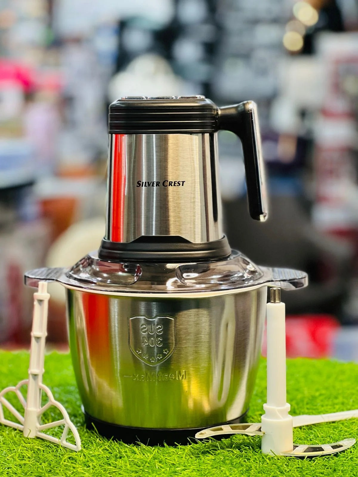 ilver Crest Food Chopper 3.5L – 2000W Electric Meat Grinder & Multi-Shredder