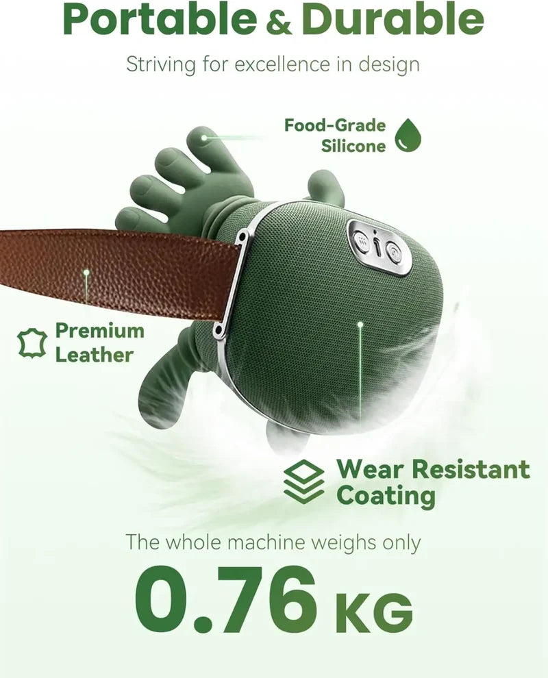 Hand-Shaped Shoulder and Neck Massager
