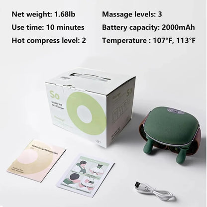 Hand-Shaped Shoulder and Neck Massager