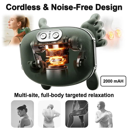 Hand-Shaped Shoulder and Neck Massager