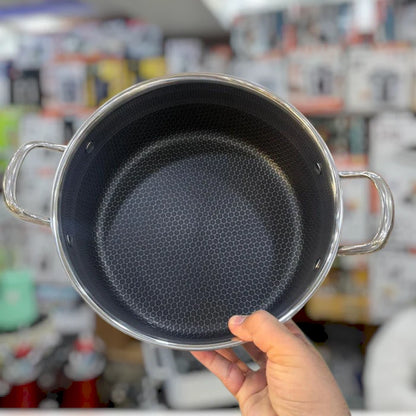 6 Pcs Deep Laser Coated Cookware Set – 28cm to 32cm 34cm